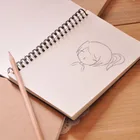 Товары для рукоделия, креативные канцелярские принадлежности, Простой эскиз, альбом для рисования, ручная роспись, граффити, пустой блокнот, акварельная бумага