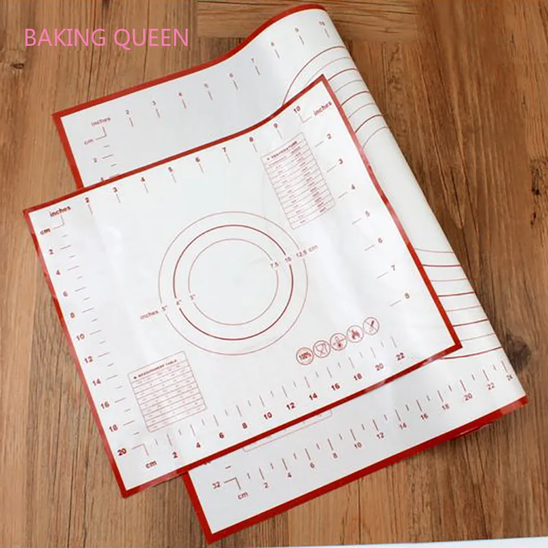 Антипригарный силиконовый коврик для выпечки большая разделочная доска пиццы