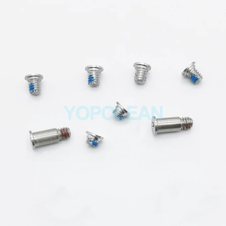 Винты серебристого цвета для Macbook 5 комплектов 12 дюймов Retina A1534 2015 2016 лет|Колпачки