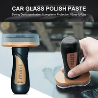 100ml cleaning wax car glass polish paste glass care oil remover window film oil proof film agent water paint for auto