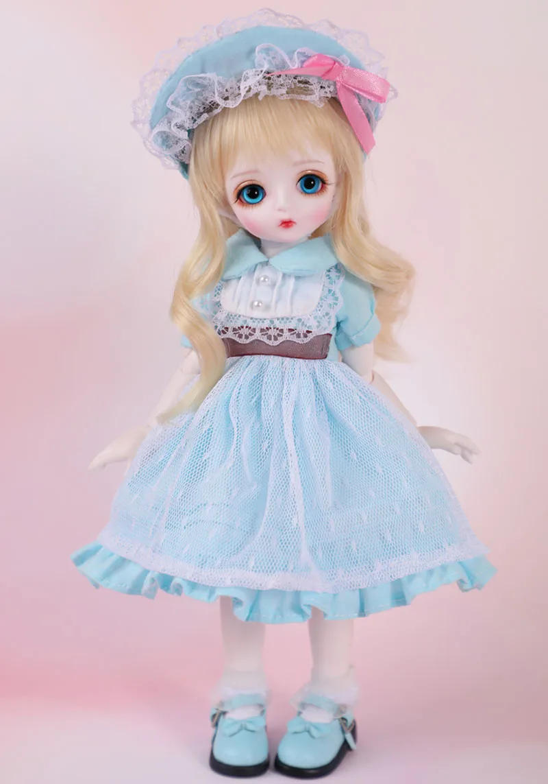 Кукла шарнирная Милая с глазами и очками 1/6 | Игрушки хобби
