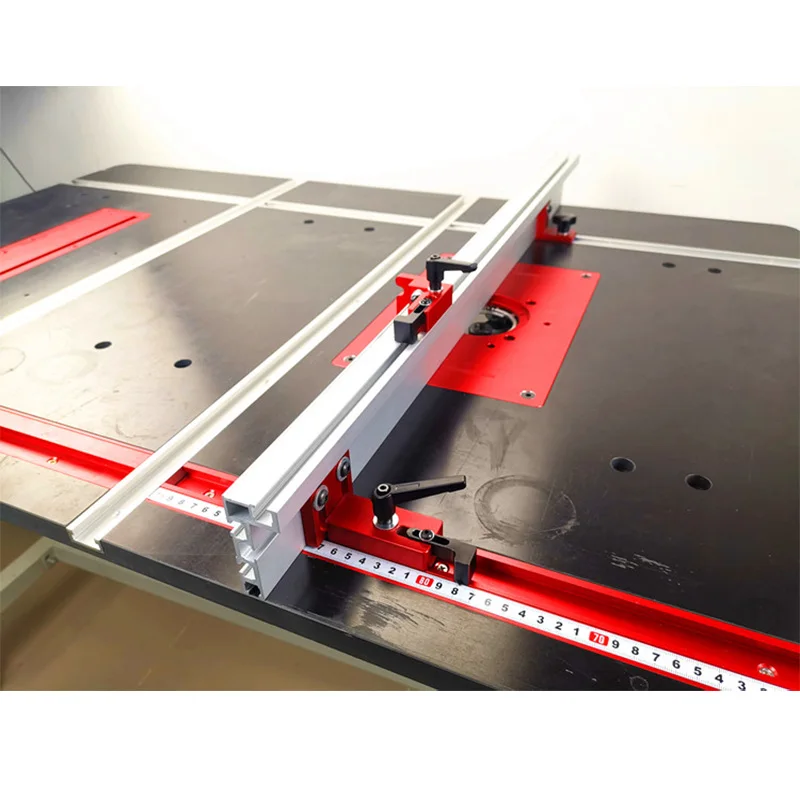 Алюминий 75 мм высота Miter Track T-track стоп раздвижные кронштейны Miter Gauge забор разъем для деревообработки верстак DIY инструмент