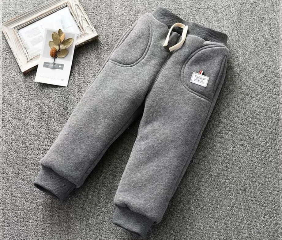 picture color Г. Зимние штаны для мальчиков и девочек хлопковые плотные теплые брюки с героями мультфильмов водонепроницаемые штаны От 2 до 7 лет эластичные леггинсы детские брюки для малышей - Цвет: picture color