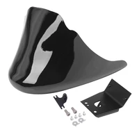 motorcycle black front bottom spoiler mudguard air dam chin fairing for harley sportster xl iron 883 1200 models
