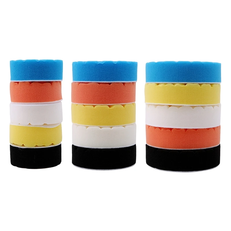 

Car Polishing Sponge Foam Pads Buffing Wax Polisher Set Buffing Wax Polisher Set Car Accessories New