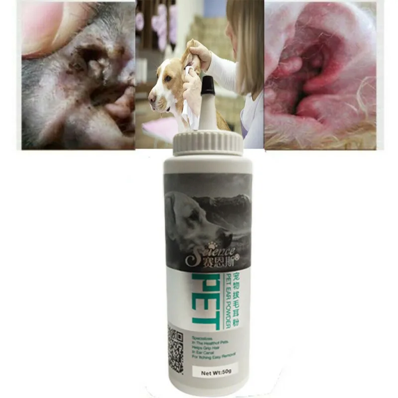 Pet Ear Powder Health Care Painless Hair Removal For Dogs Cats Cleaning Supplies | Дом и сад