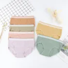 Женские со средней талией сексуальное кружевное нижнее белье с узором в горошек; Удобная и дышащая одежда девчачья трусы для женщин период удобные непромокаемые трусики