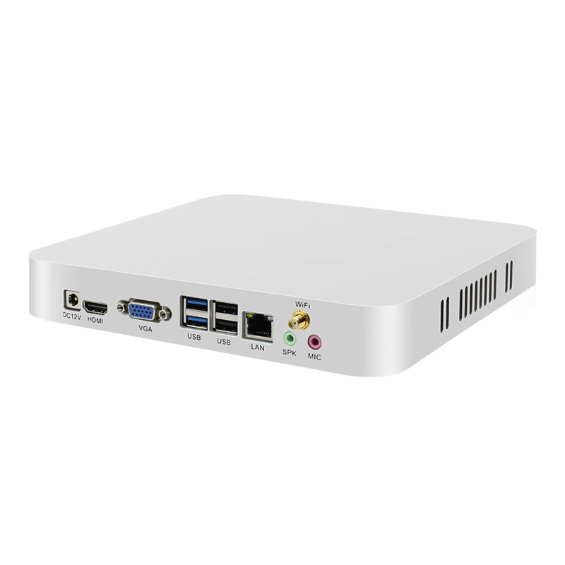 Компьютера Intel мини ПК Celeron N3150 четырёхъядерники Windows 7/8/10 Linux неттоп ТВ Box HDMI VGA 4* USB 300M WiFi 1000M Ethernet HTPC