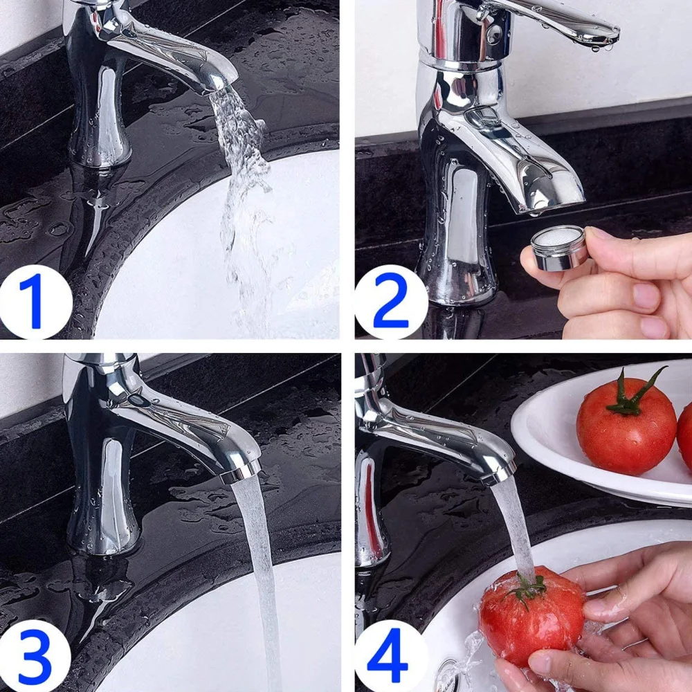 

3Pcs Aerator Flow Restrictor Replacement Parts Sink Aerators