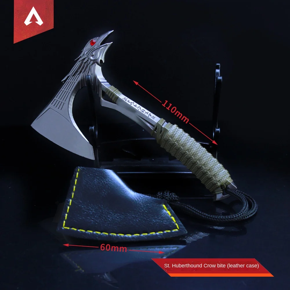 

Новый игрушечный топор Apex Legends, сопутствующие продукты, рука-поклевка ворона из сплава, модель оружия Sworld из сплава, рождественский подарок, ...