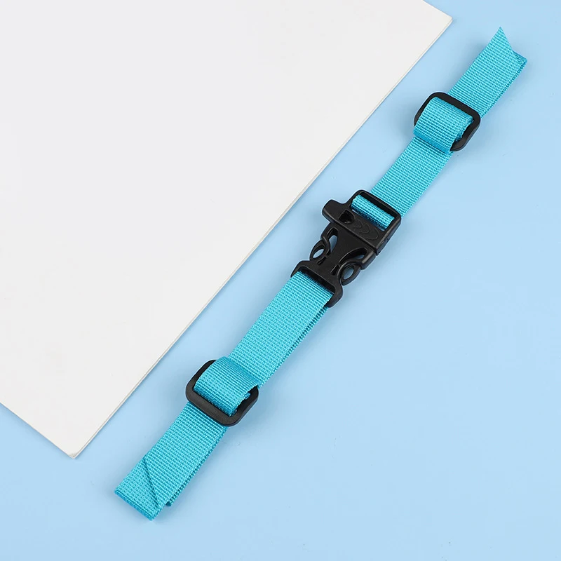 Durable Camping Backpack Chest Harness Strap Adjustable Dual Release Buckle Bag Parts Accessories Nylon School Bag Backpack Part