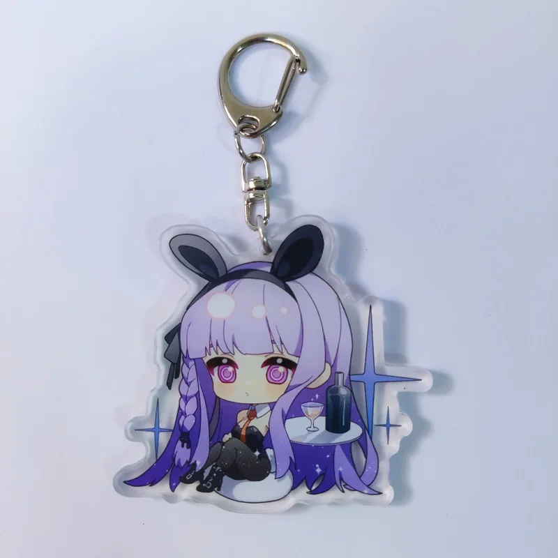 Акриловый брелок для ключей с аниме-фигуркой из игры данганронпа | Украшения и