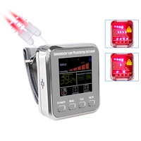 650nm laser physiotherapy wrist watch 712 holes semiconductor nano laser therapy instrument for diabetes hypertension sinusitis