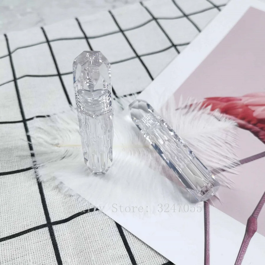 Прозрачный блеск для губ 10/50 шт. 2 мл|Многоразовые бутылки| |