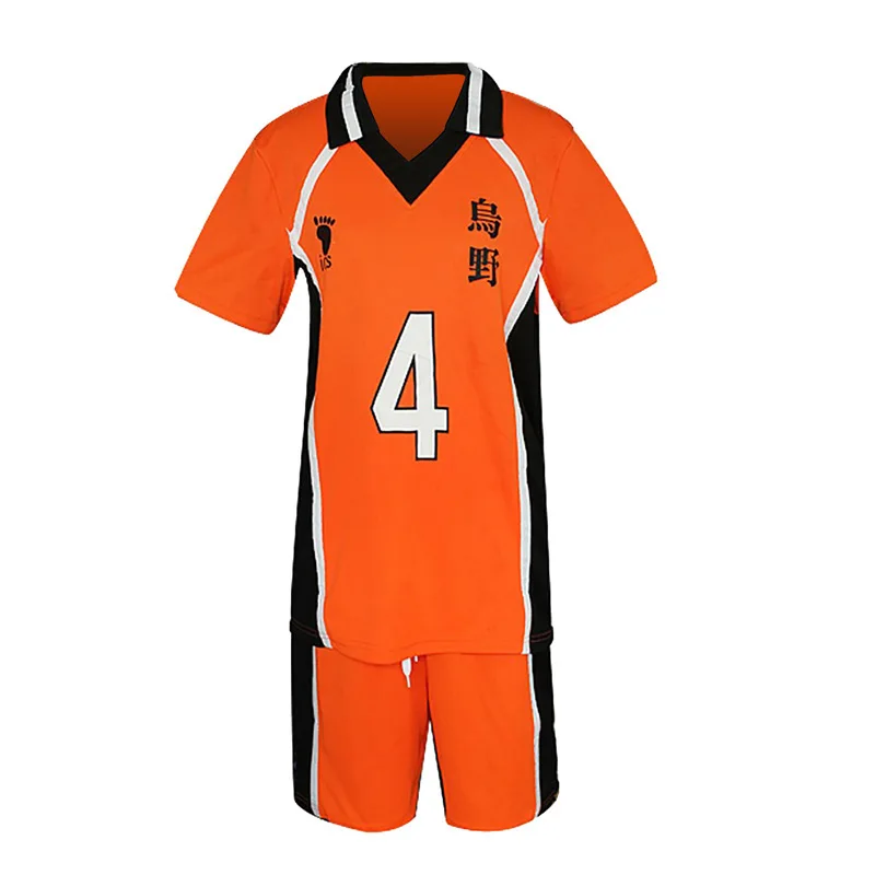 Haikyuu Cosplay Костюм Karasuno старшая школа волейбол клуб Hinata Shyouyou Kageyama Tobio спортивная