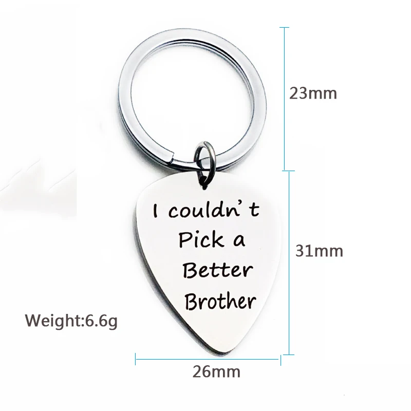 Брелок для гитары DICAYLUN аксессуары ключей с буквами подарок на День Благодарения