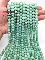 natural stone green fluorite round loose beads 6 8 10 12mm diy making bracelet necklace jewelry accessories