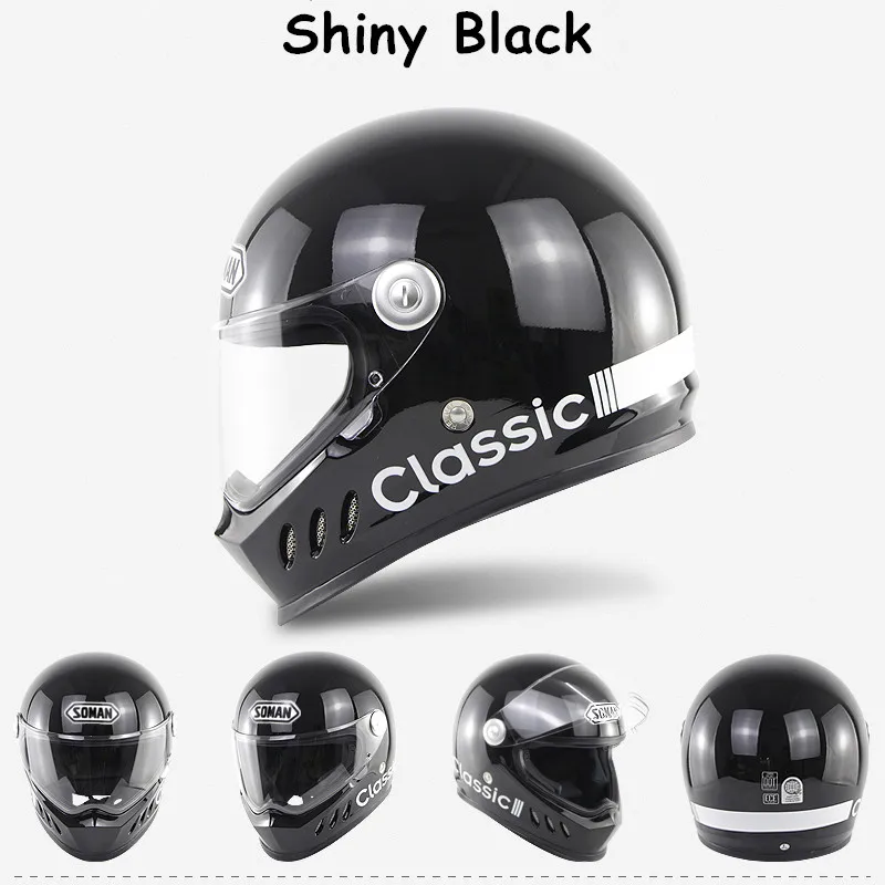 Soman Full Face Helmet Flip Up Casque Racing Cubierta De Casco Moto Ventilated Casco Patinete Casque Roof Boxer Motocycle Helmet