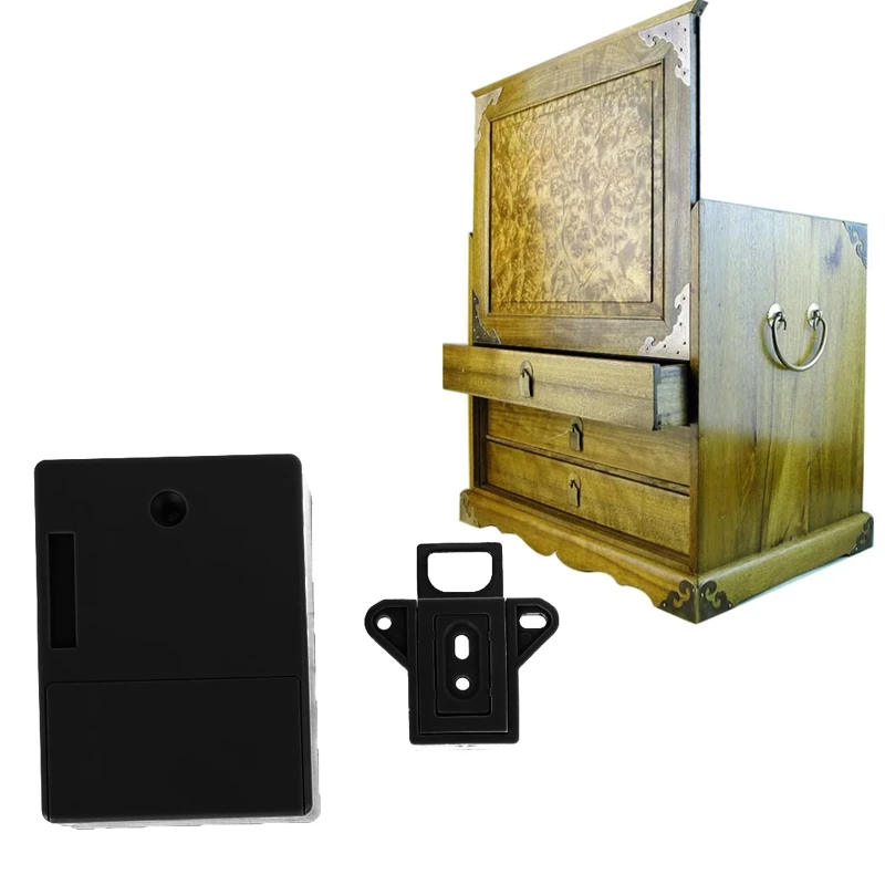 

Punch-free Invisible Intelligent Sensor Drawer Lock File Cabinet Anti-theft Lock Wardrobe Shoe Cabinet Door RFID Lock