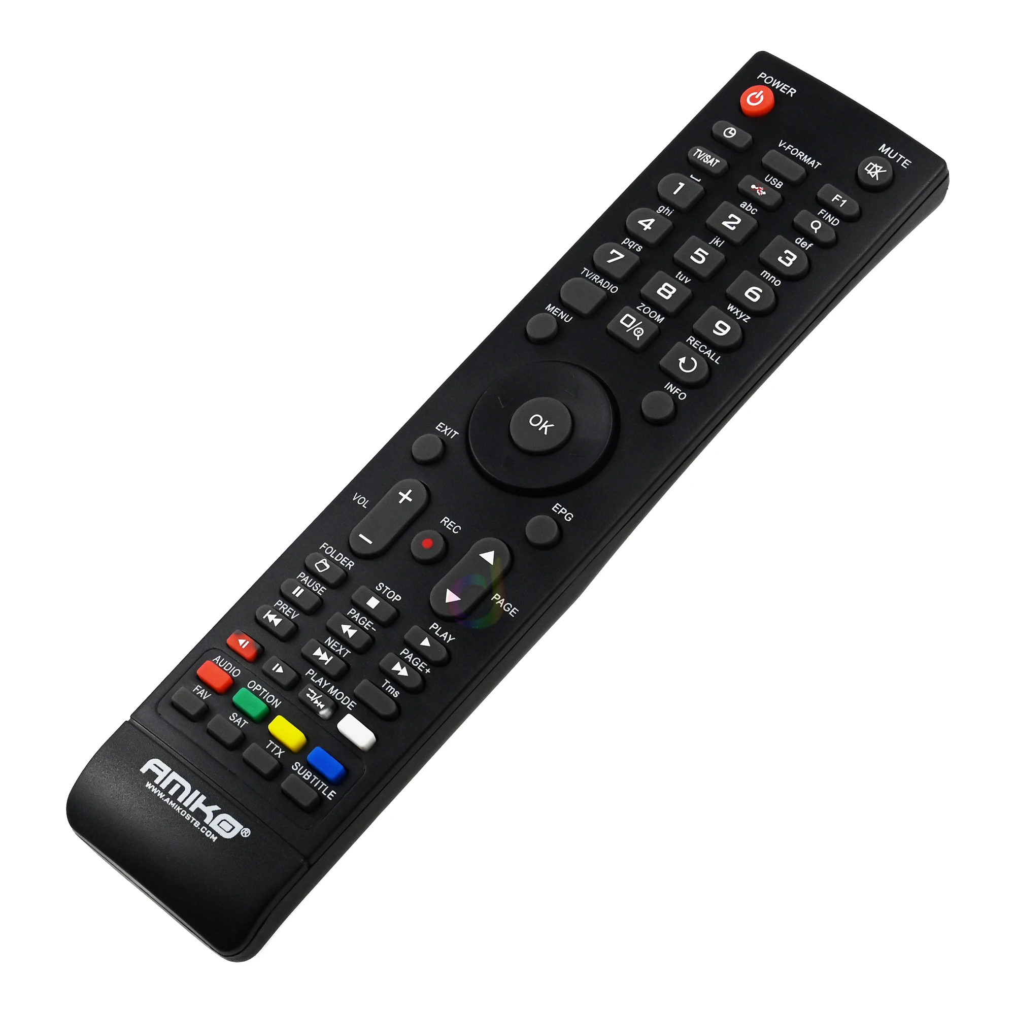 Remote Control for AMIKO Micro HD 8340 8840 8360 Mini Combo Extra Combo HD SHD 7900 8000 8110 SSD 570 580 CHD 3000 3100