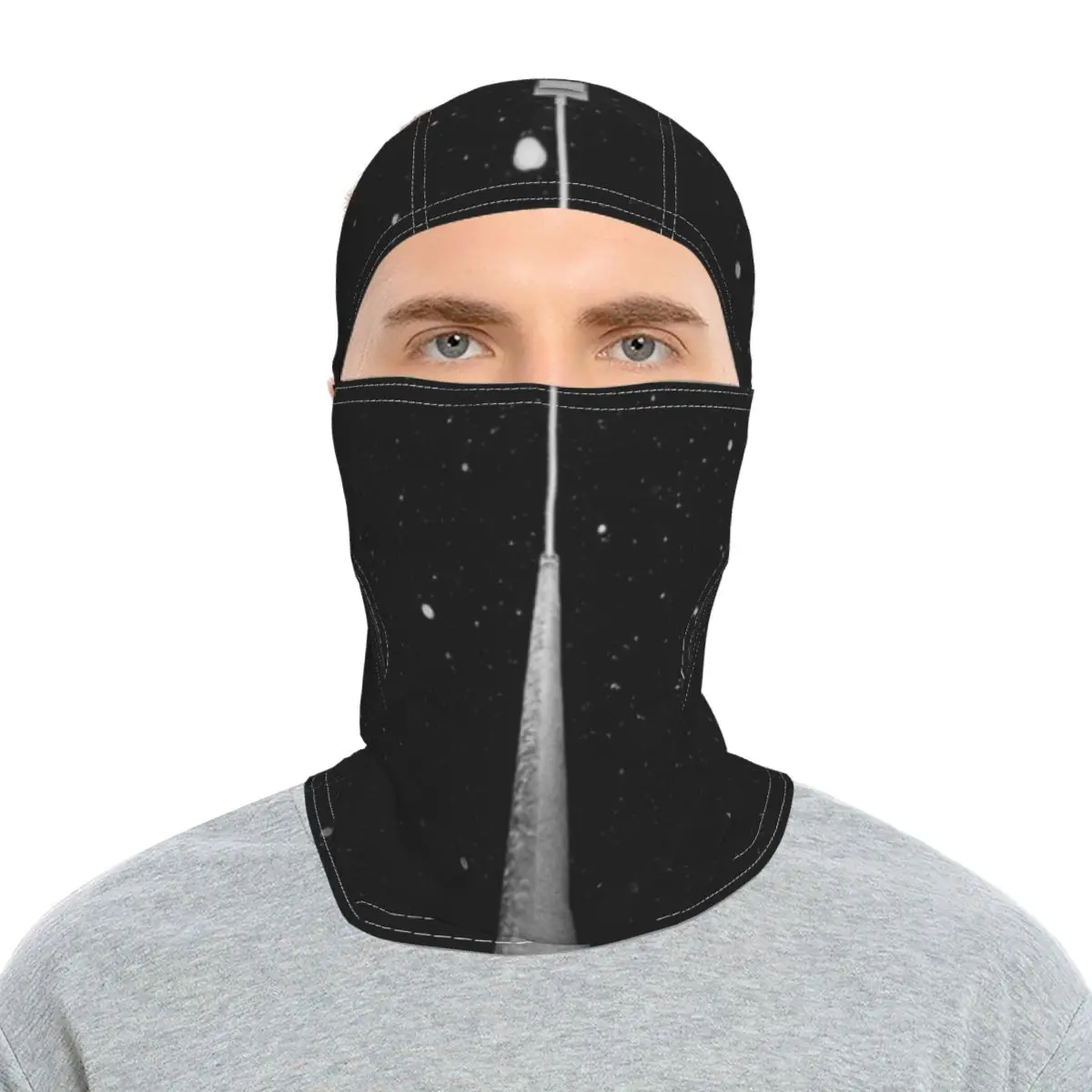 

2021 Art street lamp Pattern Outdoor Sports Riding Sunscreen Headgear Minority Balaclava Full Face Towel Funny Motorcycle Mask