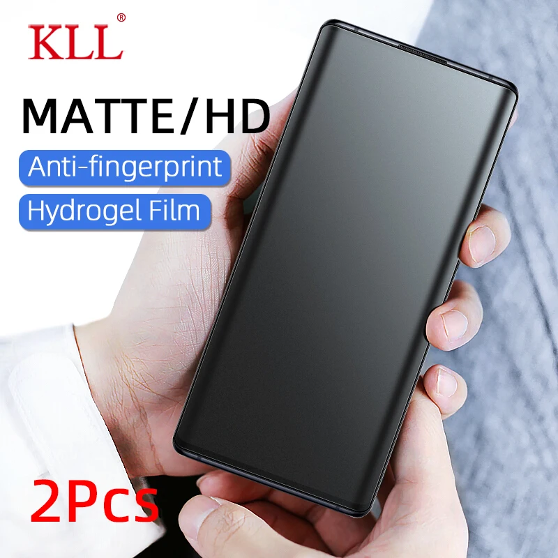 Матовая Гидрогелевая пленка для Oppo Realme X50 6 3 X2 5 8 Pro C3 X7 Max GT Neo|Защитные стёкла и