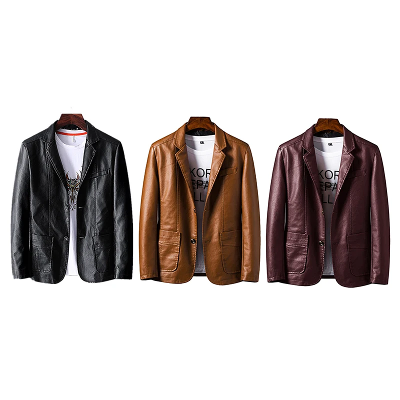 2021 длинные блейзеры из искусственной кожи кожаная куртка пальто новый тренд