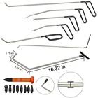 Устройство для удаления вмятин без покраски наборы стержней R4, инструмент для удаления вмятин, нажимные стержни, набор ручных инструментов