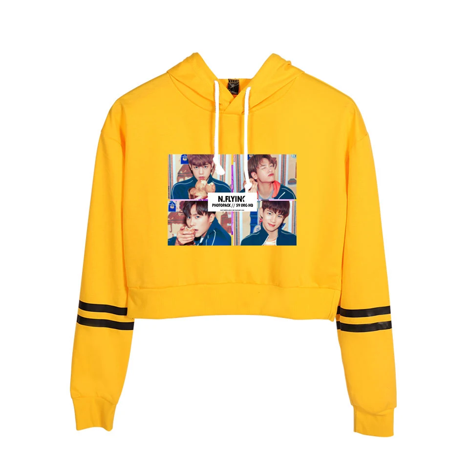 Женская толстовка с капюшоном высокой талией | одежда