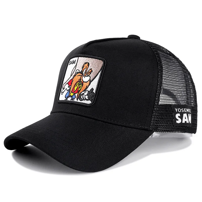 Бренд Вегета чехол Capsule corp Dragon Ball Z Snapback хлопок Бейсбол Кепки Для мужчин Для женщин в стиле «хип-хоп» для папы сетчатая шляпа Кепка-тракер в дропшиппинг - Цвет: SAM