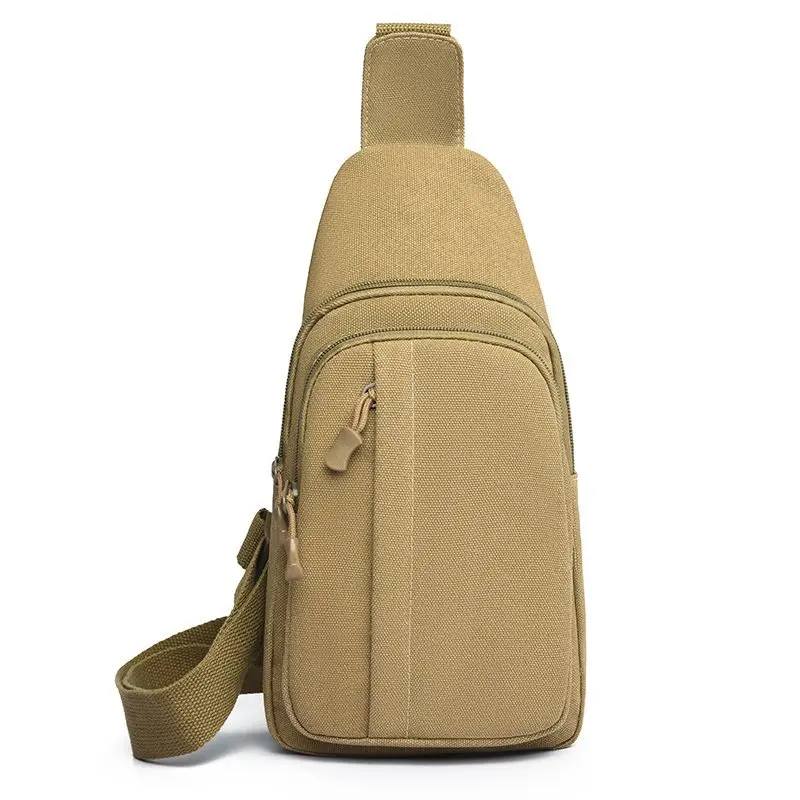 

Bags Canvas Chest Men Crossbody Bag Solid Color Travel Messsenger Pouch Men Phone Pouch Short Trip Bag 2021 Sports Male Knapsack