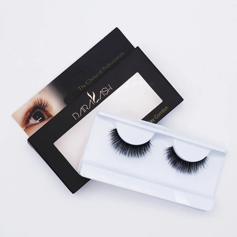 Dara 3D норковые Накладные ресницы с натуральным крестом длинные грязные накладные