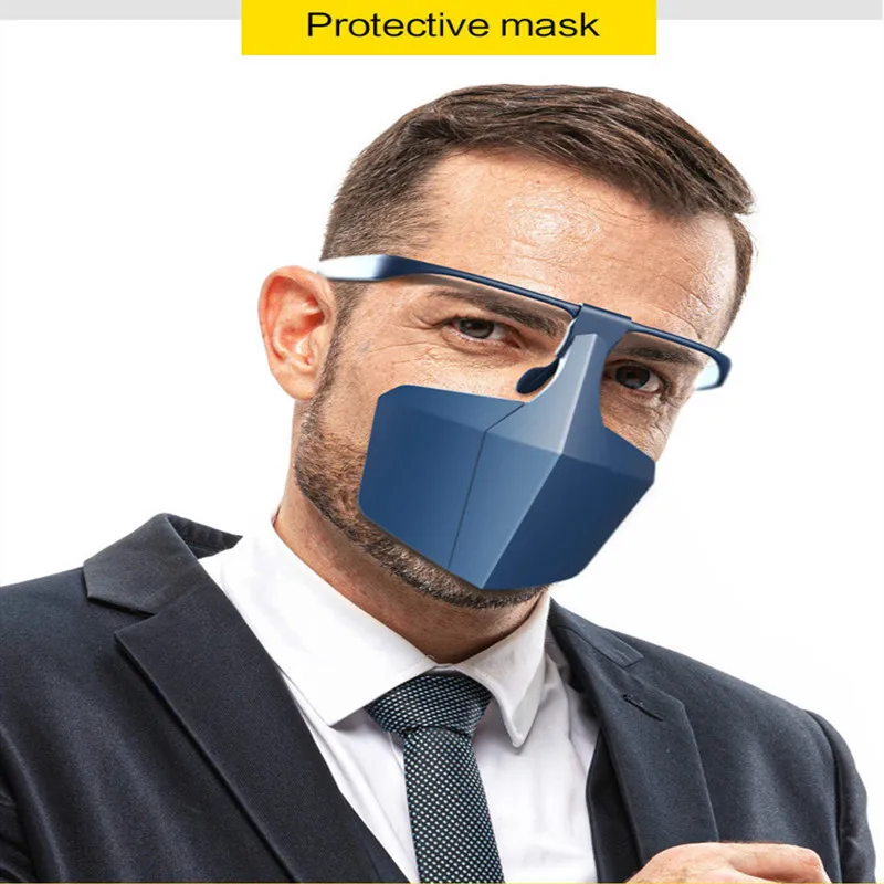 

New Protective Face Mouth Mask Earloop Anti Saliva Dustproof Protector Facial Face Shield Mask Safety Accessories for kids adult