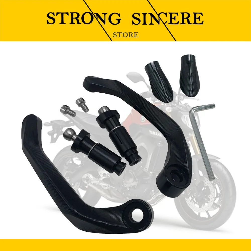 

Motorcycle CNC Handlebar Grips Guard For MT-03 MT-07 MT-09 Brake Clutch Levers Guard Protector mt 09 Hand Guard Grips Bar Ends