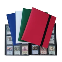 big 360 capacity cards holder albums with 20 page black for board game star celebrity photo collect album book sleeve holders