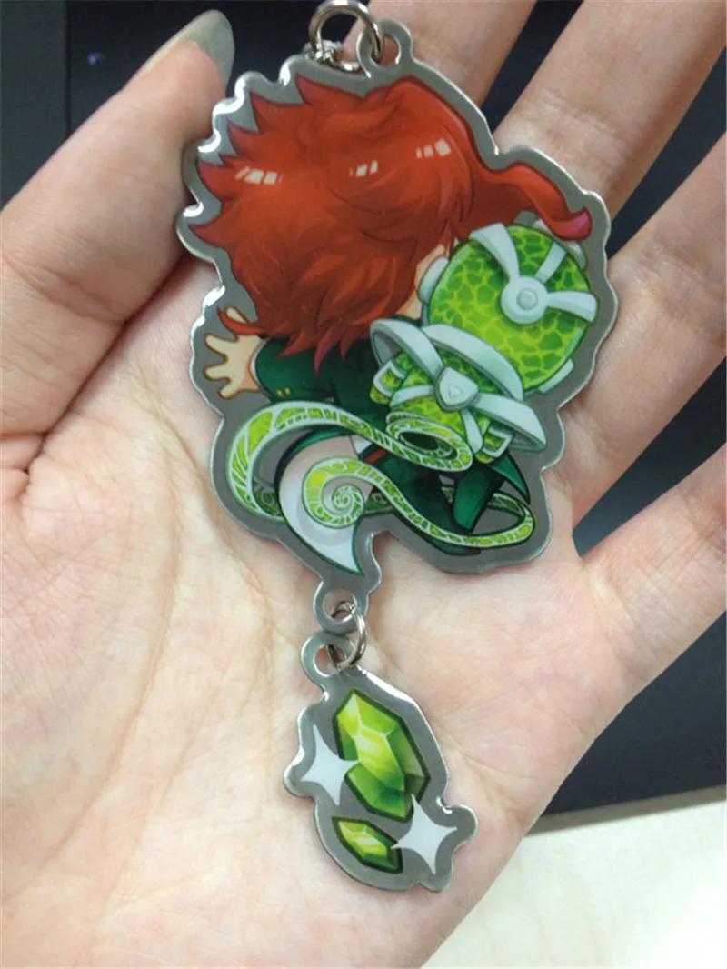 Брелок для ключей в стиле аниме Невероятные приключения Джоджо металлический