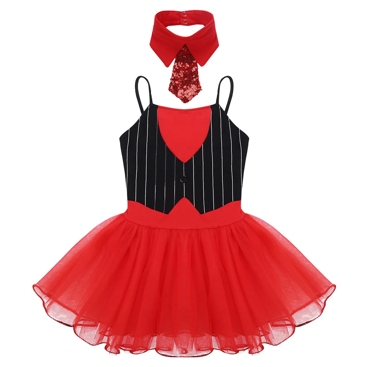 Детский танцевальный сценический костюм для рождественской вечеринки