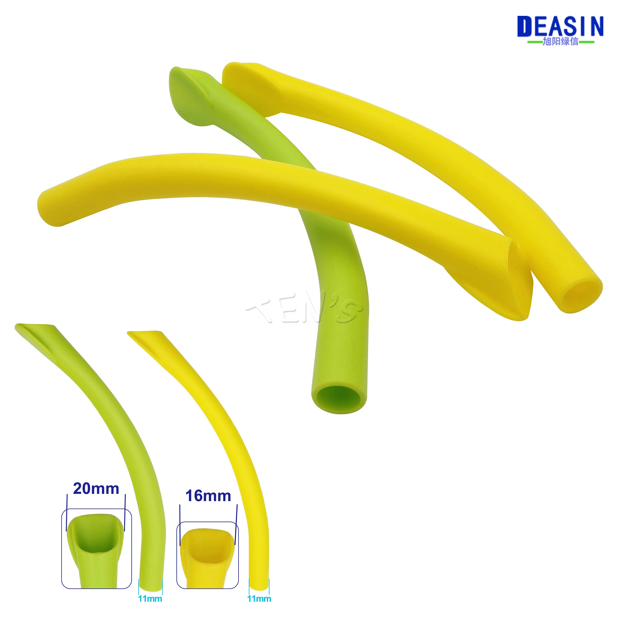 Новинка 10 шт. стоматологические аксессуары сильный сосут советы/Пластик сильное