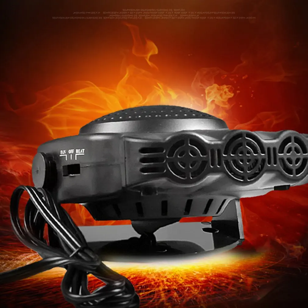 3 отверстия авто электрический нагреватель Отопление Вентилятор окно экран Demister