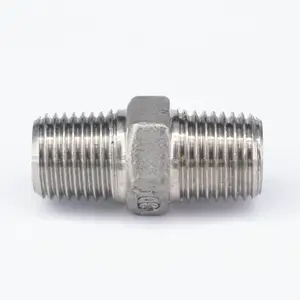 Соединитель для труб с шестигранным хвостовиком BSP 18 дюйма, соединитель из нержавеющей стали 304, соединитель для воды, масла, воздуха