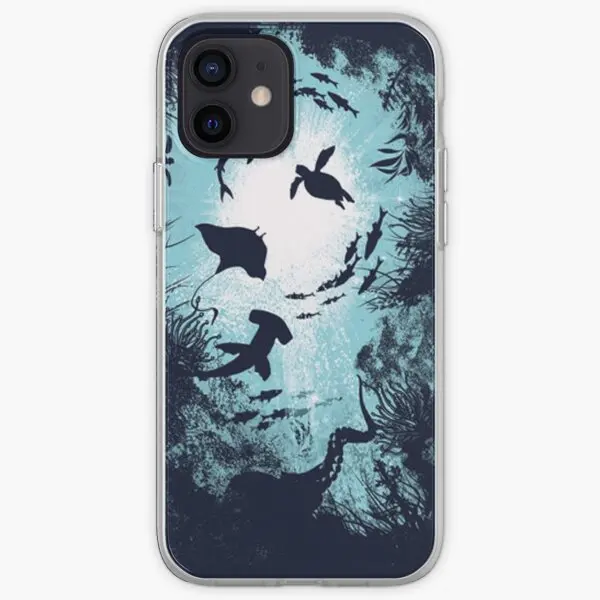 

Ocean Phone Case for iPhone 11 12 13 Pro Max Mini 6 6S 7 8 Plus X XS XR Max 5 5S SE Flower Photos Dog TPU Cover Fashion Print
