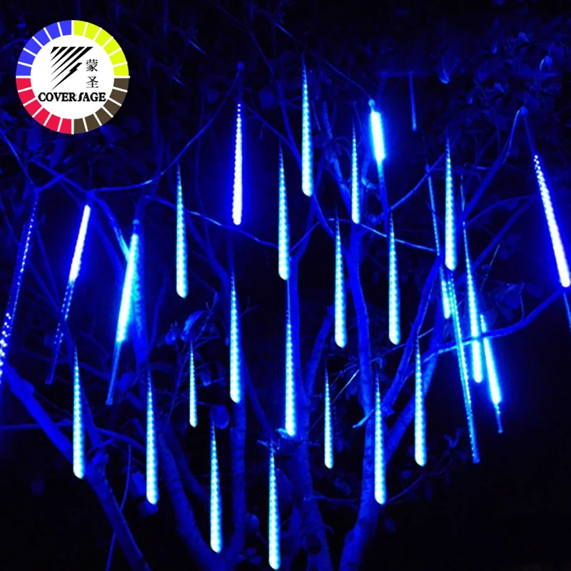 Coversage дождевые трубки Сказочный Рождественский светильник Led гирлянда