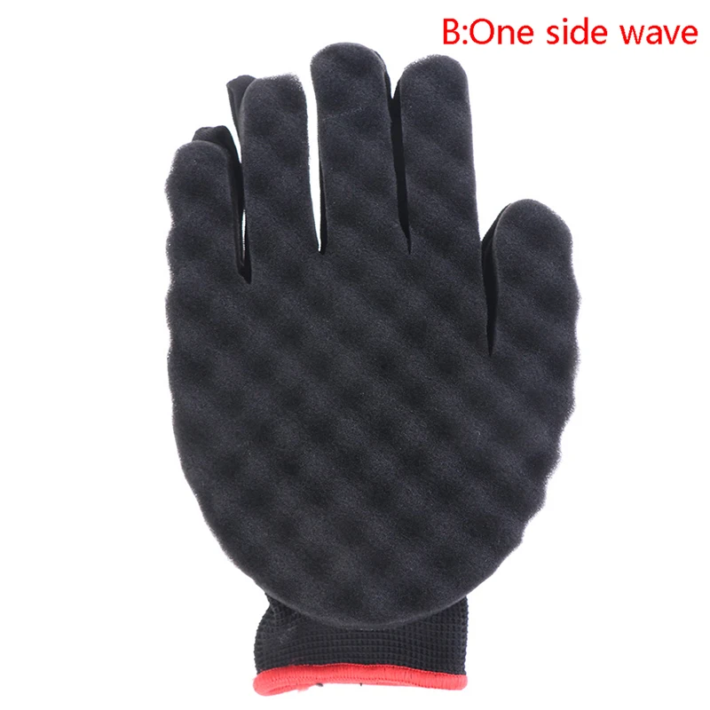 Горячая новинка парикмахерские мужские перчатки из губчатой ткани африканские