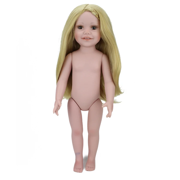 

Кукла-младенец NPKDOLL американская, полностью виниловая, силиконовая, новорожденная, игрушка, девочка без одежды, 45 см, детский подарок, подаро...