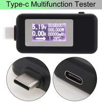 usb c tester current voltage indicator electric ammeter power meter charge indicator dc digital multimeter voltmeter wattmeter