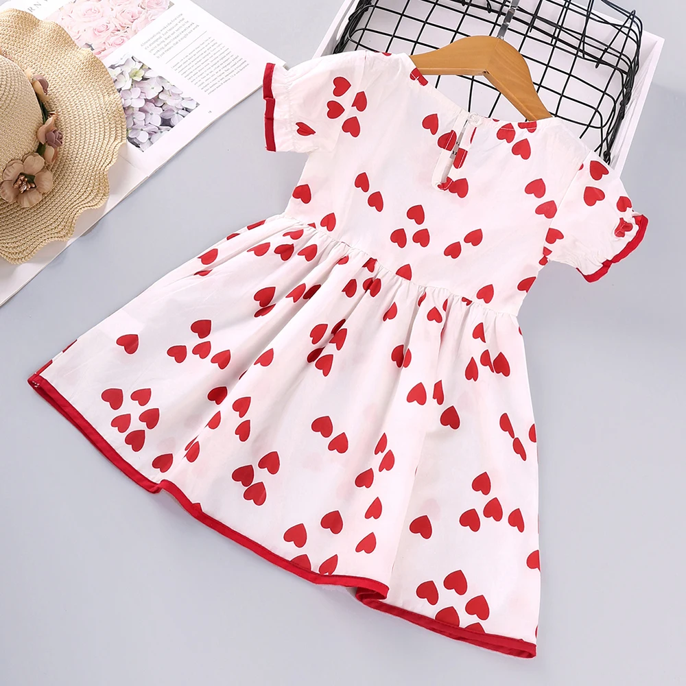 Платья для маленьких девочек HE Hello Enjoy 2020 летняя одежда маленькое платье без