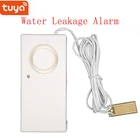 Домашняя сигнализация Tuya, автономный датчик утечки воды с Wi-Fi, 110 дБ