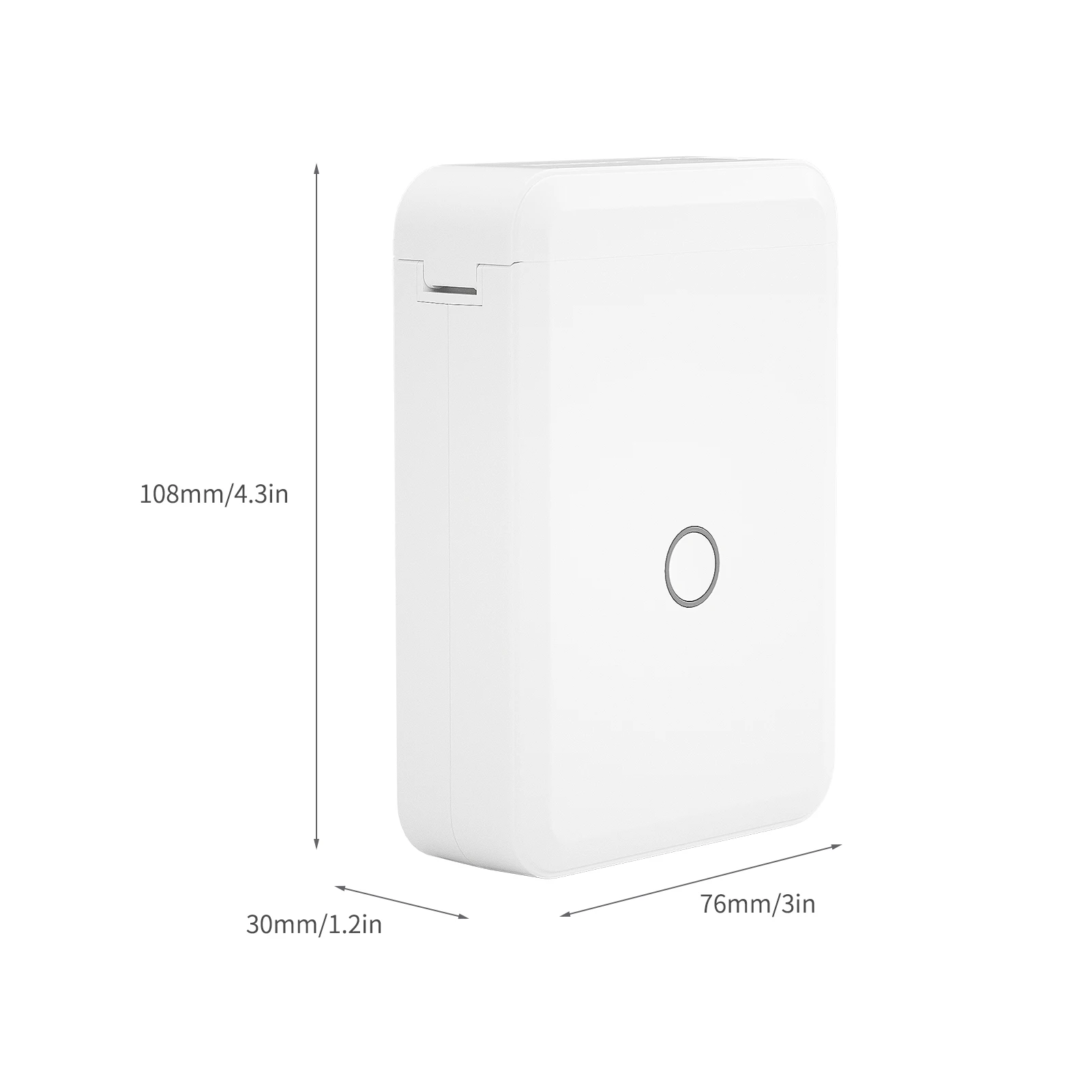 Термопринтер Niimbot D110 беспроводной Bluetooth портативный карманный принтер для