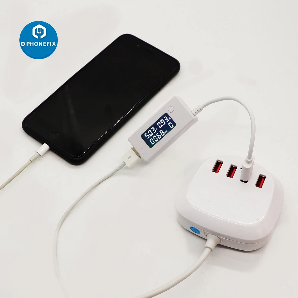 Цифровой USB тестер вольтметр амперметр постоянного тока измеритель напряжения и
