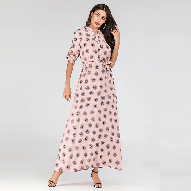 Последняя мода 2019 г. мусульманская юбка в Дубае женское платье восточном стиле